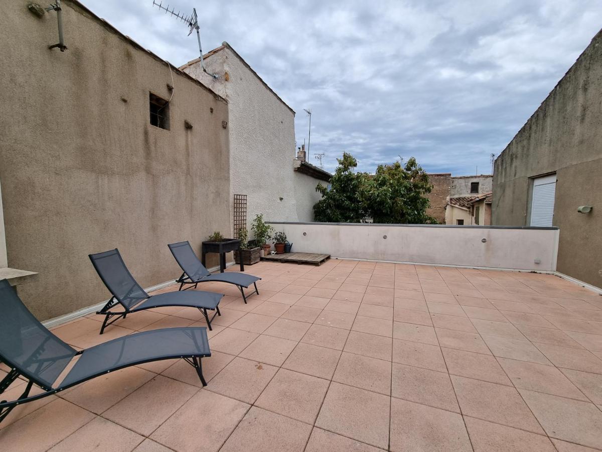 T4- Terrasse 50M², Garage, Centre-Ville Narbonne Eksteriør bilde