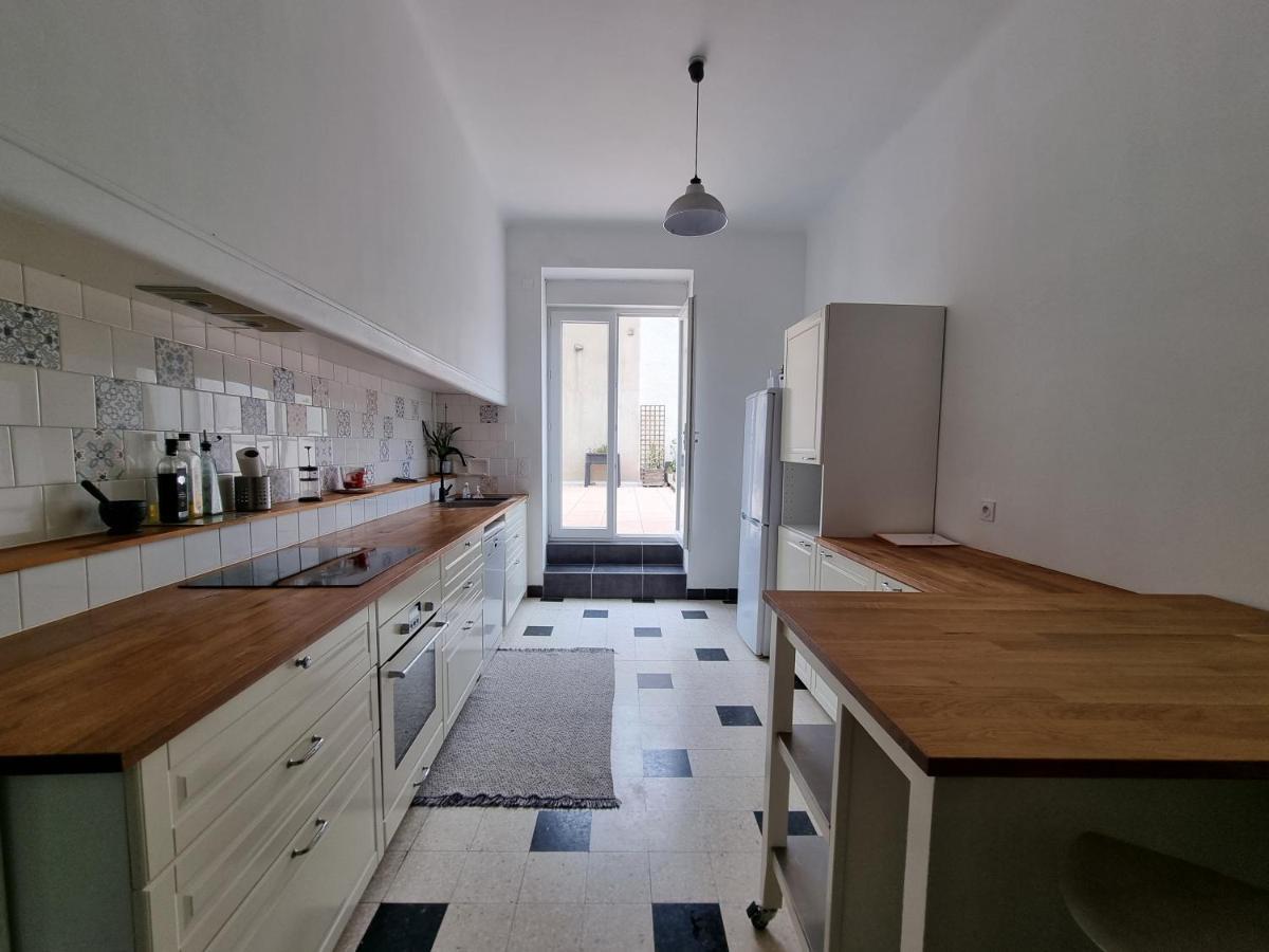 T4- Terrasse 50M², Garage, Centre-Ville Narbonne Eksteriør bilde